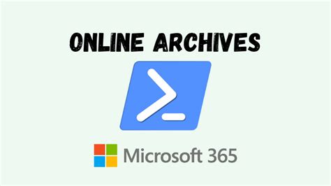 Force Exchange Online Archiving to start archiving .